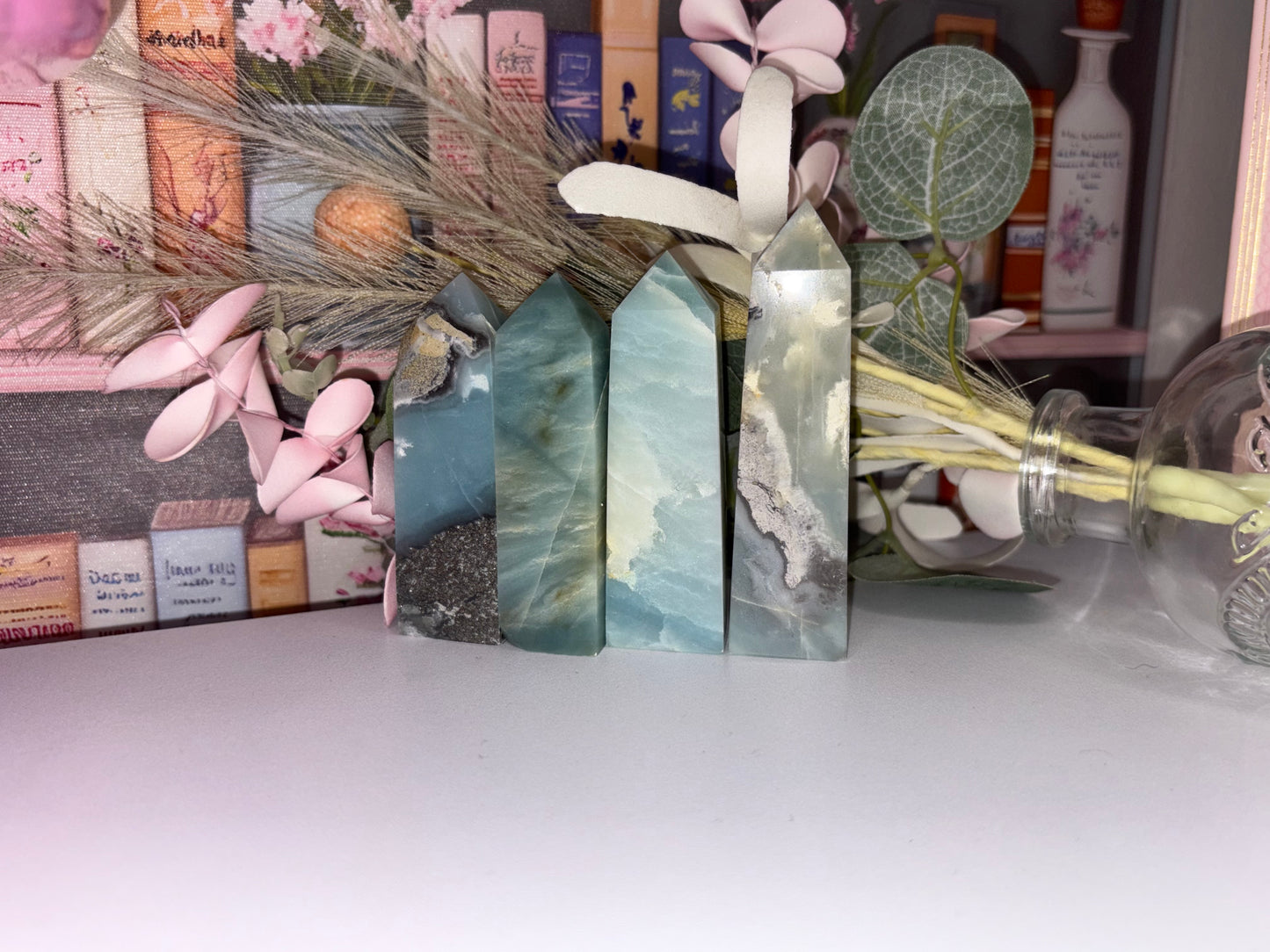 Sky Blue Quartz Tower