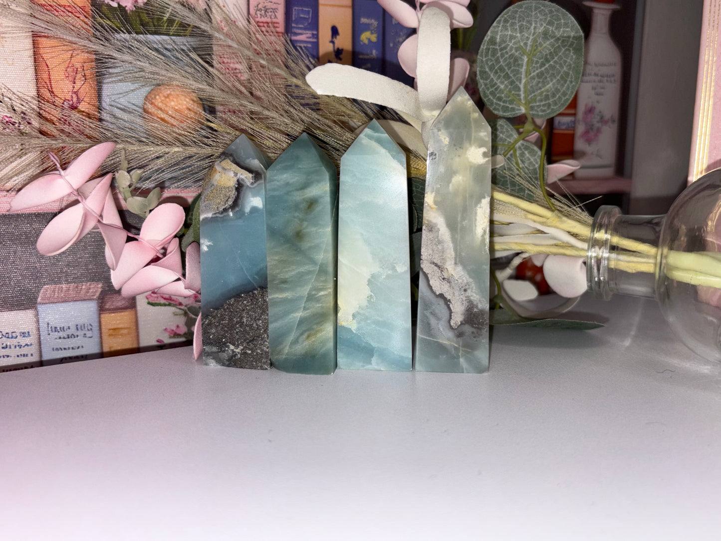 Sky Blue Quartz Tower