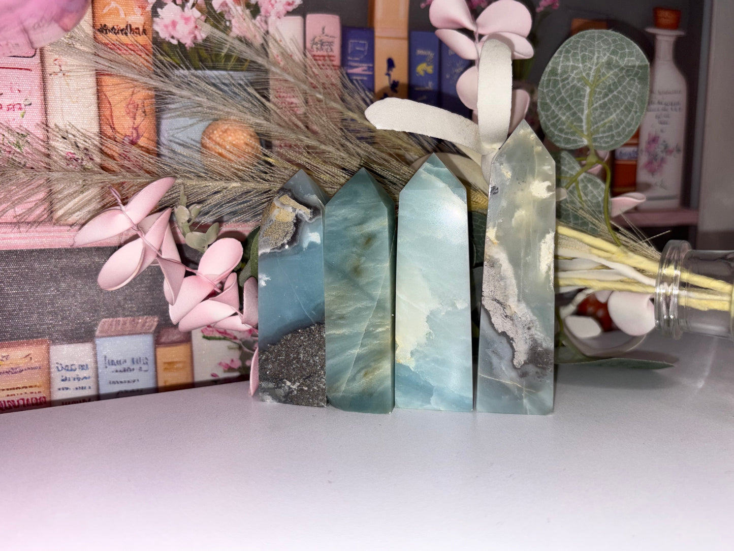 Sky Blue Quartz Tower