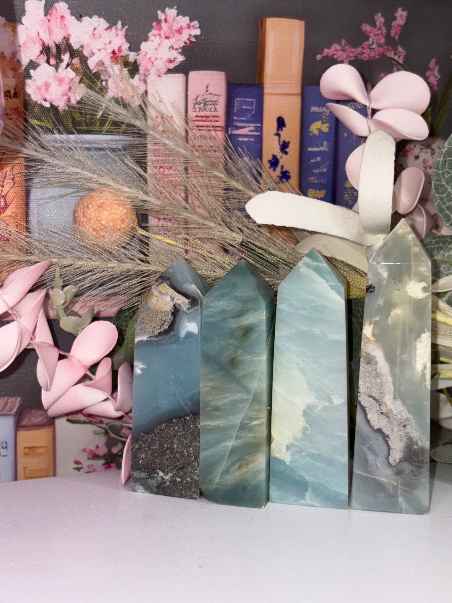 Sky Blue Quartz Tower