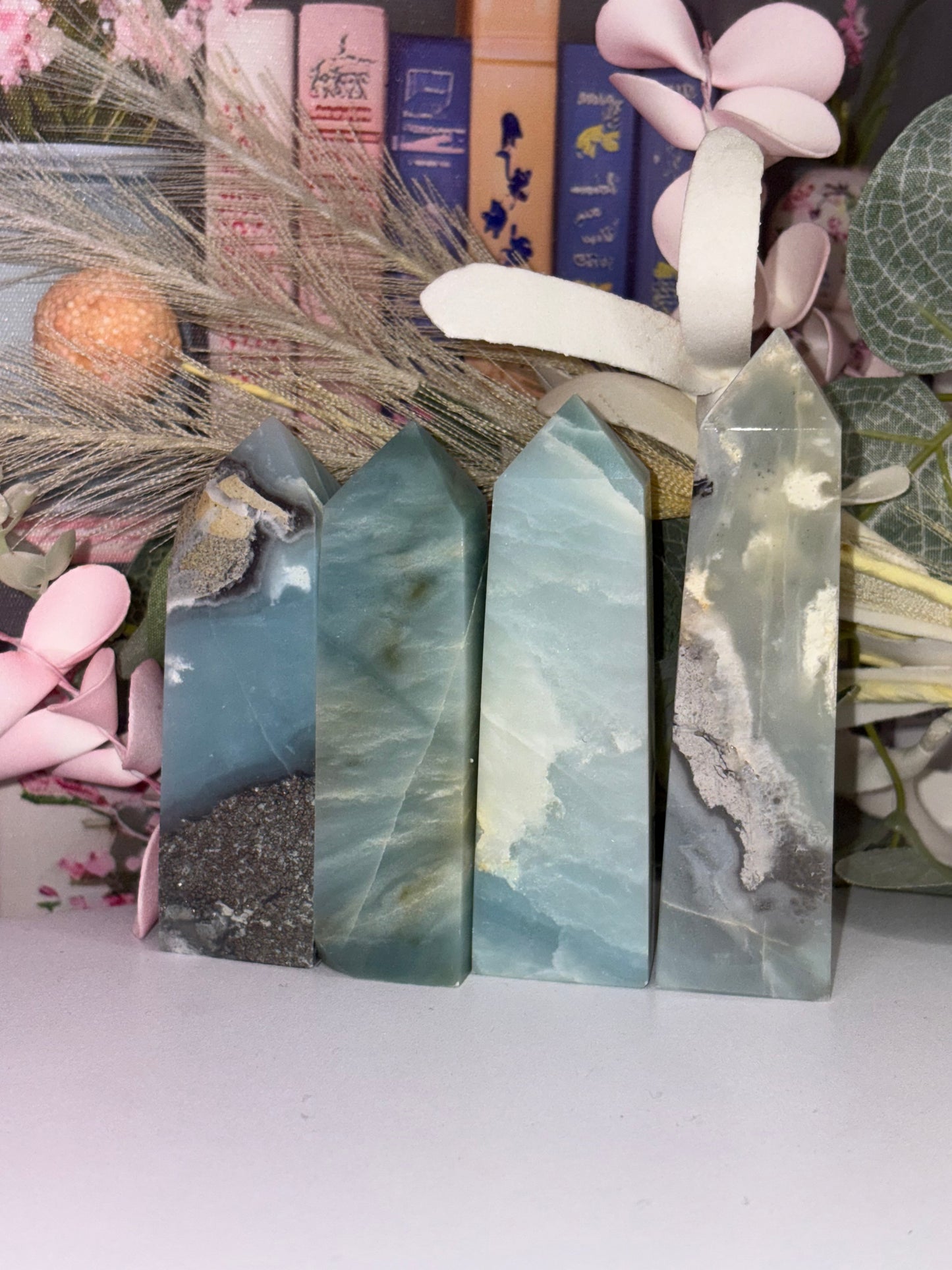 Sky Blue Quartz Tower