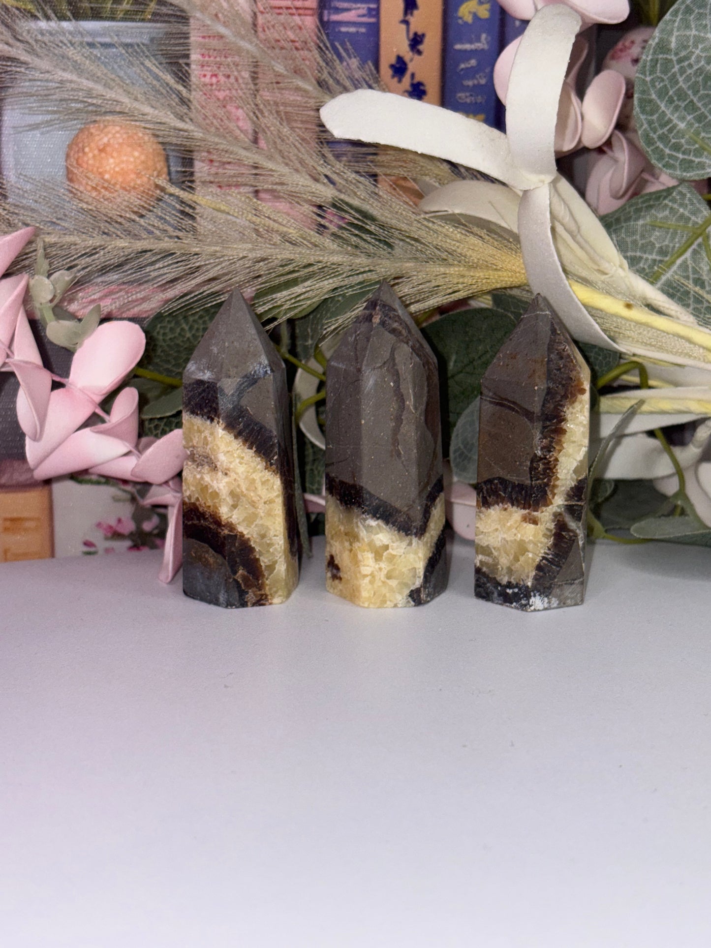 Septarian Towers From Madagascar