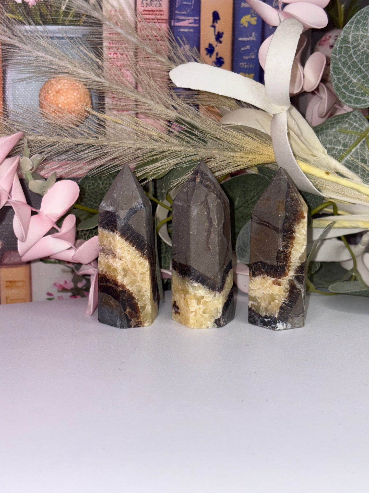 Septarian Towers From Madagascar