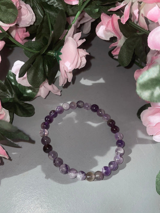 Amethyst Bracelet 6mm - From Brazil