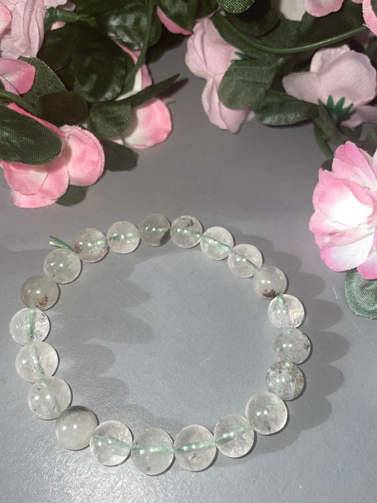 Garden Quartz Bracelet 10mm - From Brazil