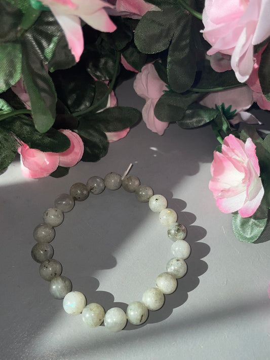 Labradorite Bracelet 8mm - From Madagascar