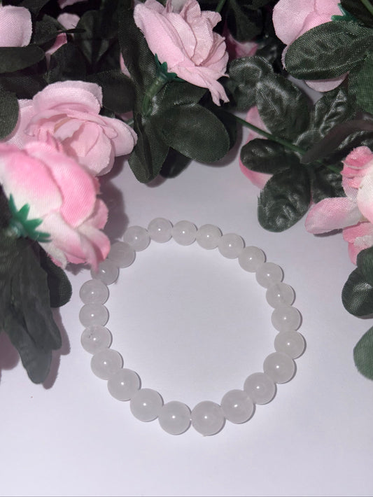 Clear Quartz Bracelet 8mm