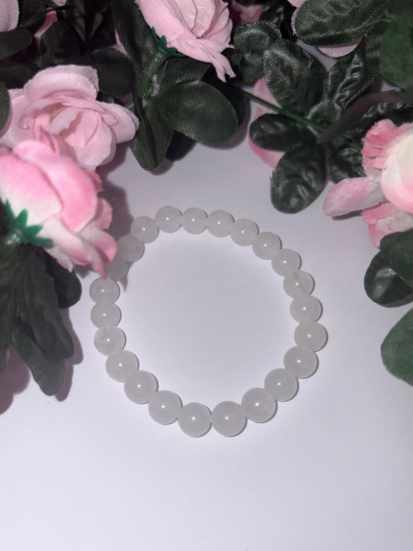 Clear Quartz Bracelet 8mm
