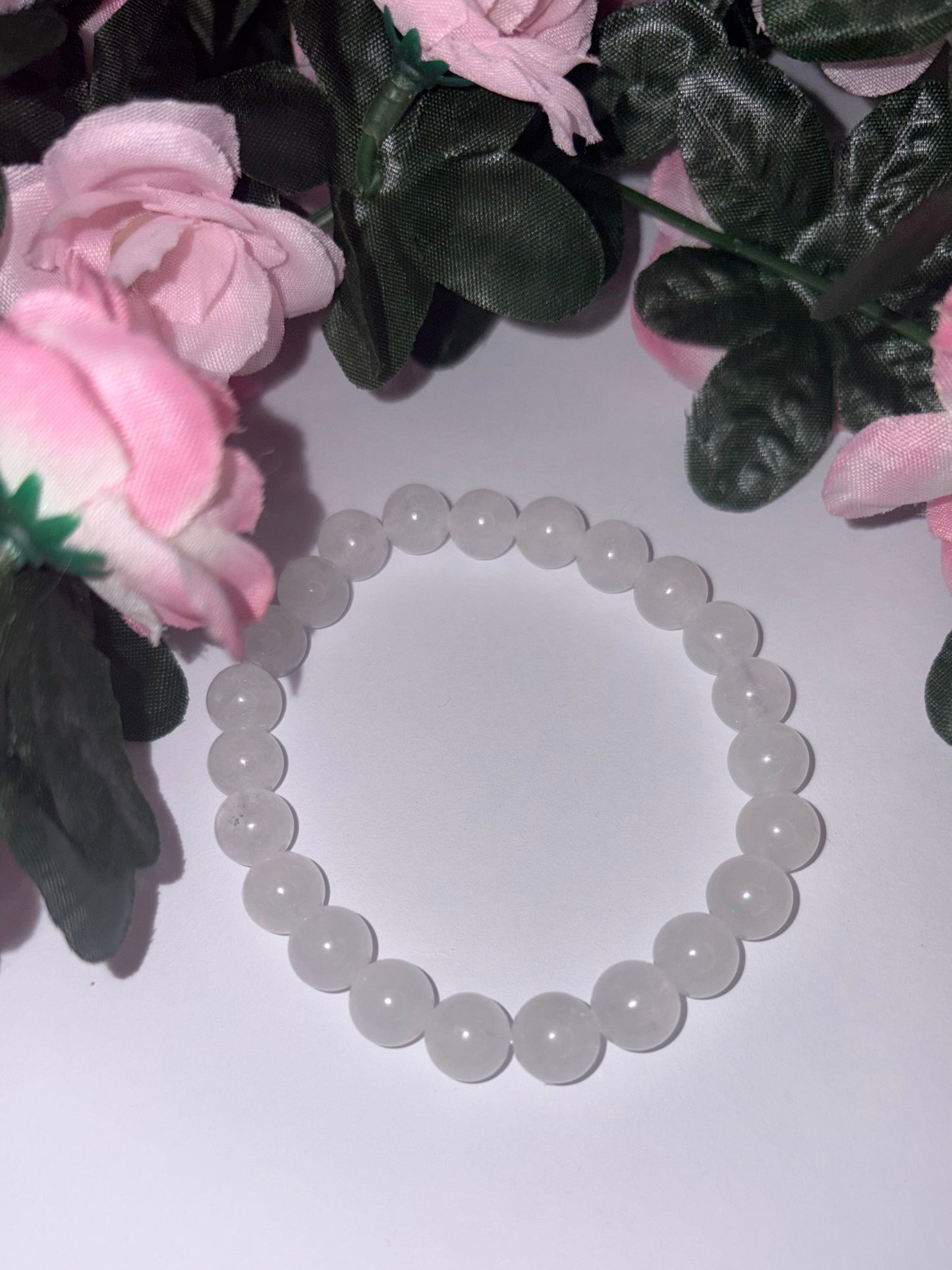 Clear Quartz Bracelet 8mm