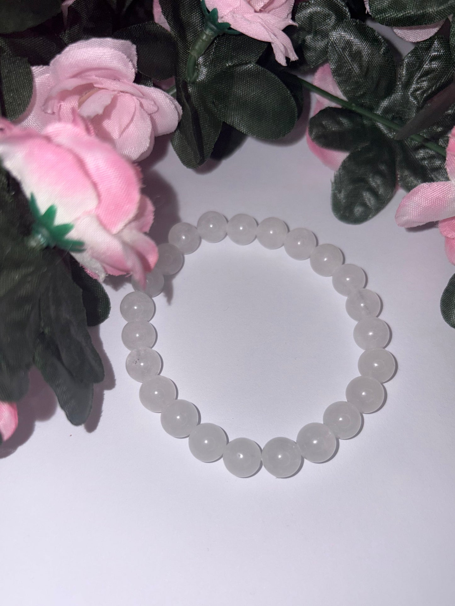 Clear Quartz Bracelet 8mm