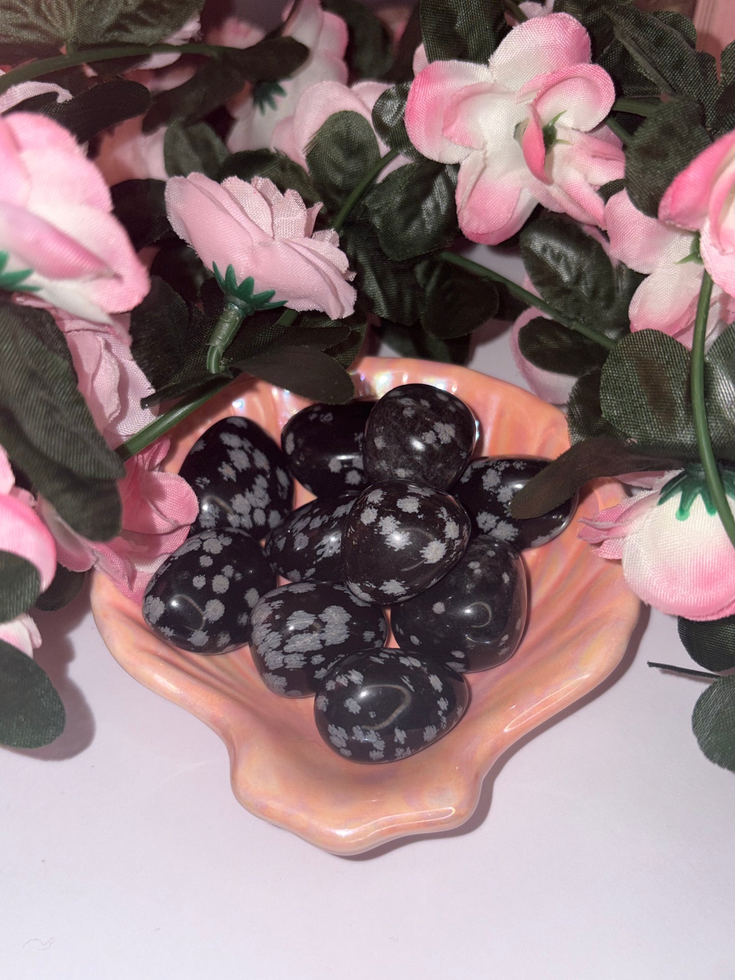 Snowflake Obsidian Tumble