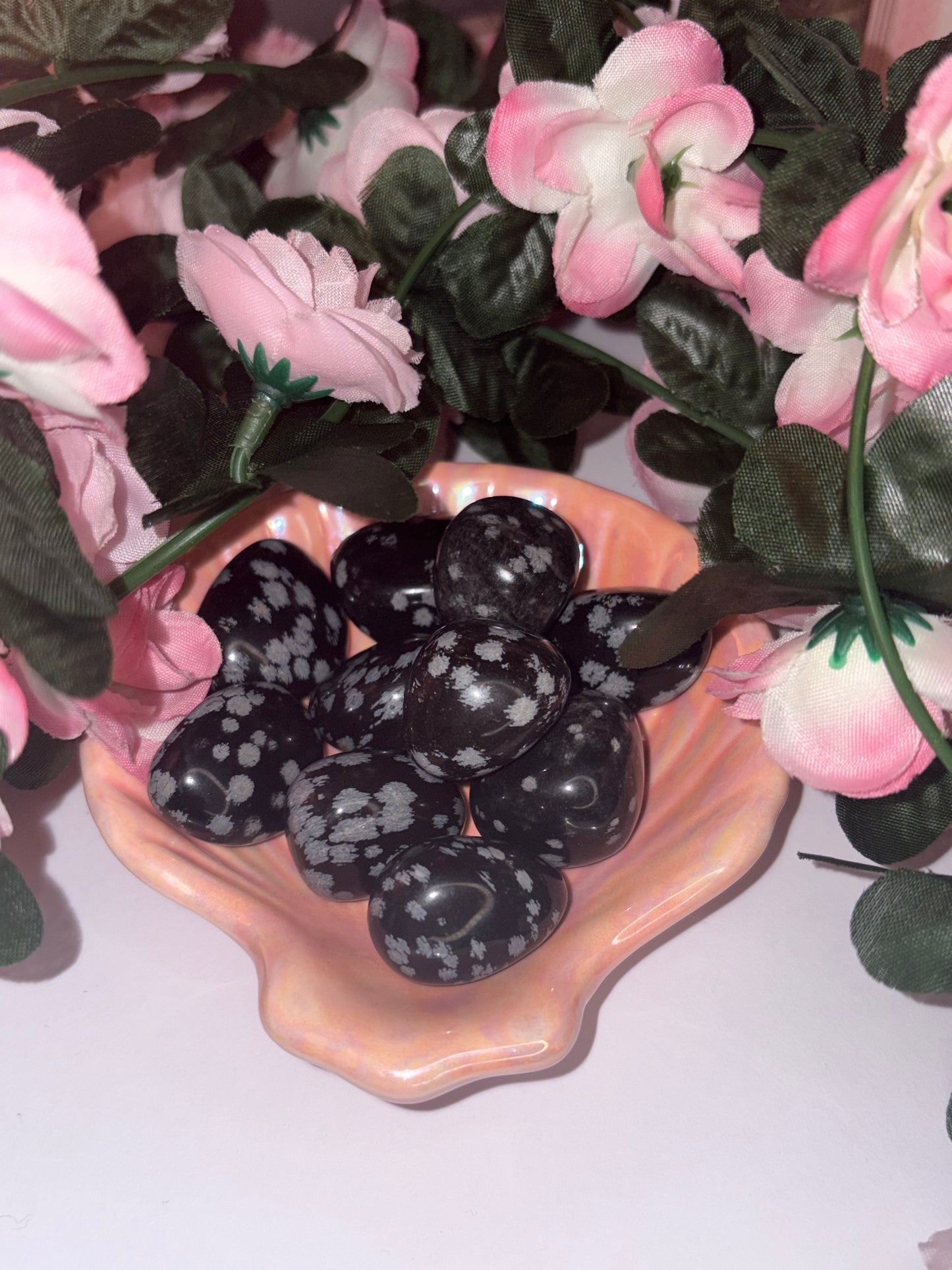 Snowflake Obsidian Tumble