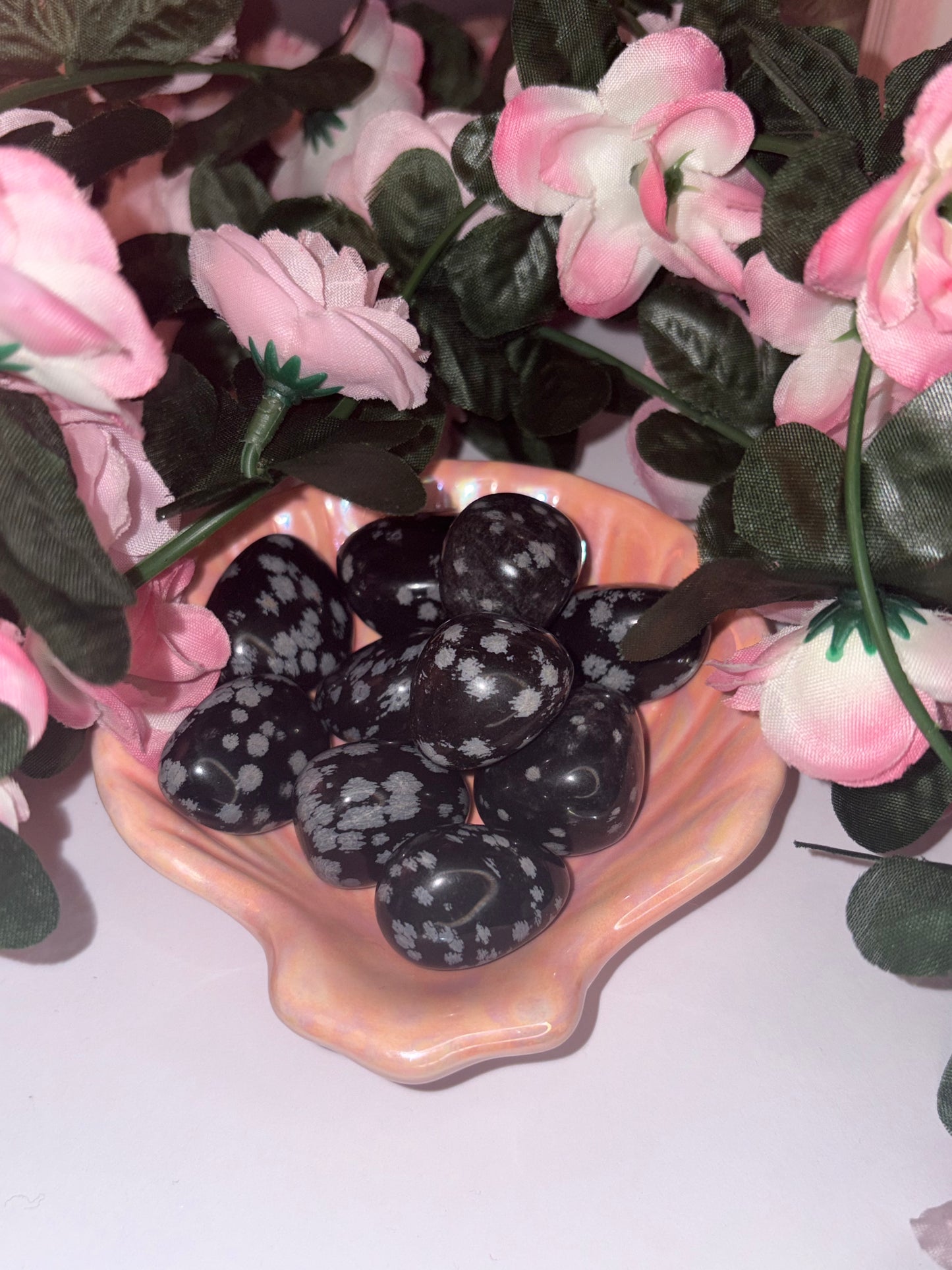 Snowflake Obsidian Tumble