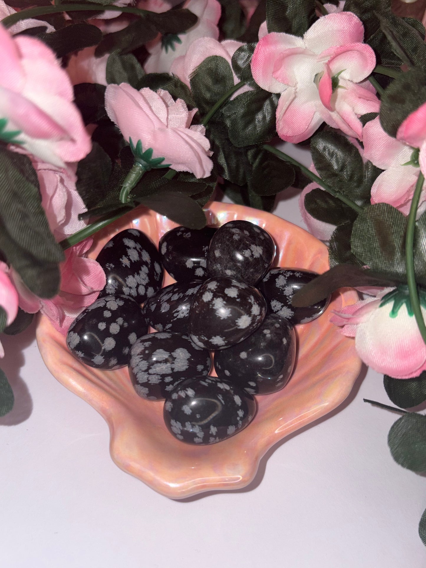 Snowflake Obsidian Tumble