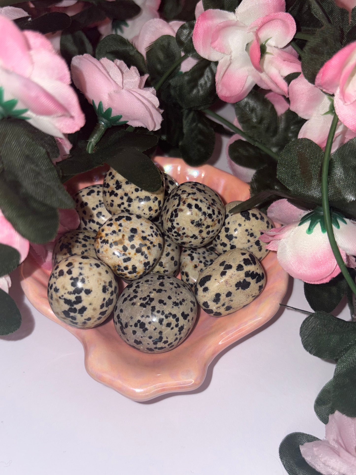 Dalmatian Jasper Tumble