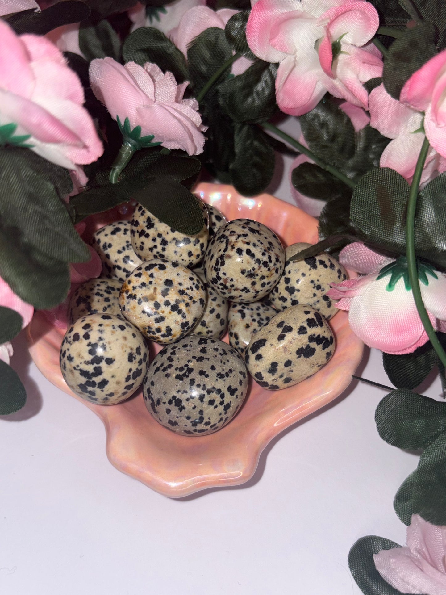 Dalmatian Jasper Tumble