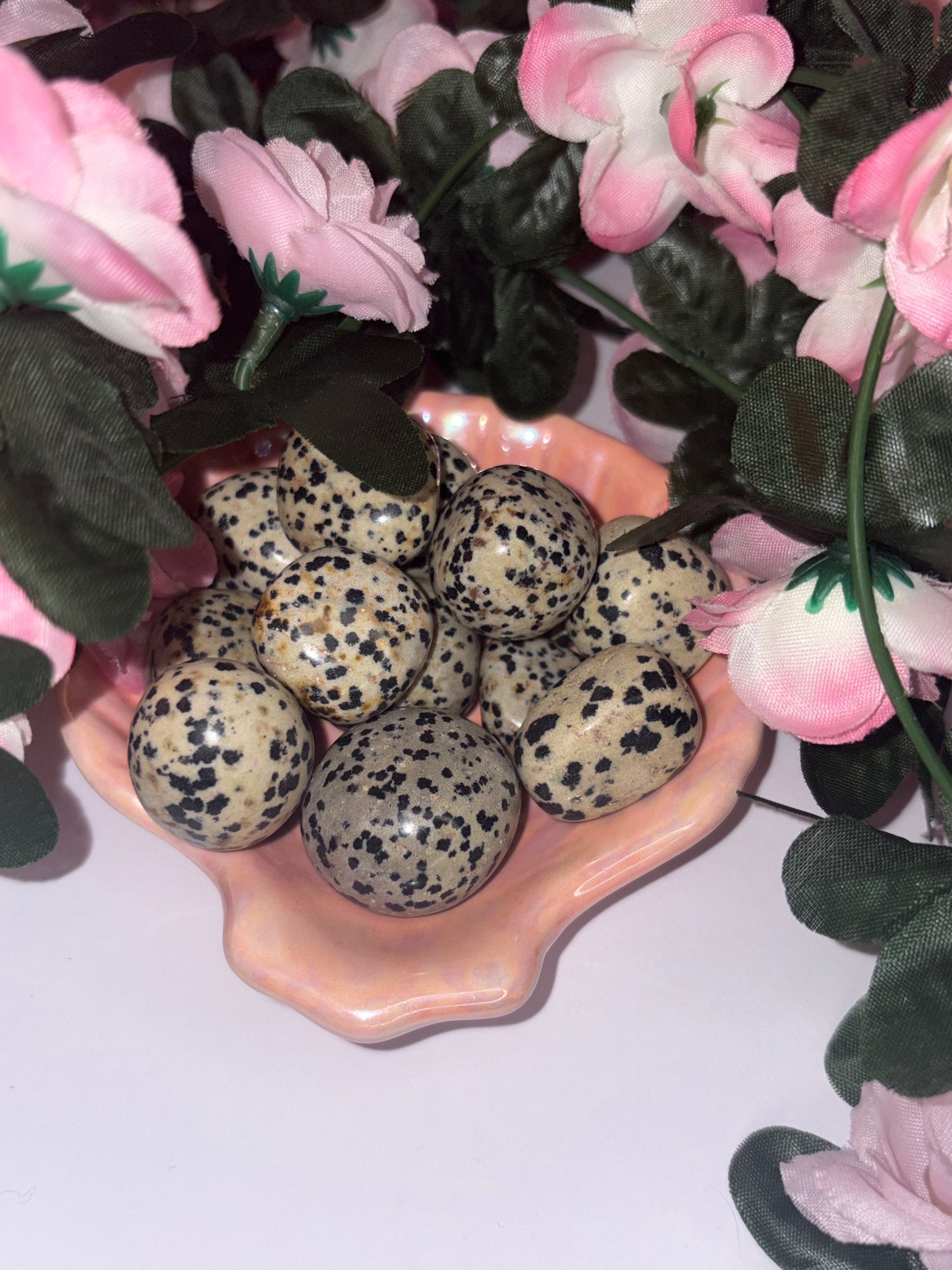 Dalmatian Jasper Tumble