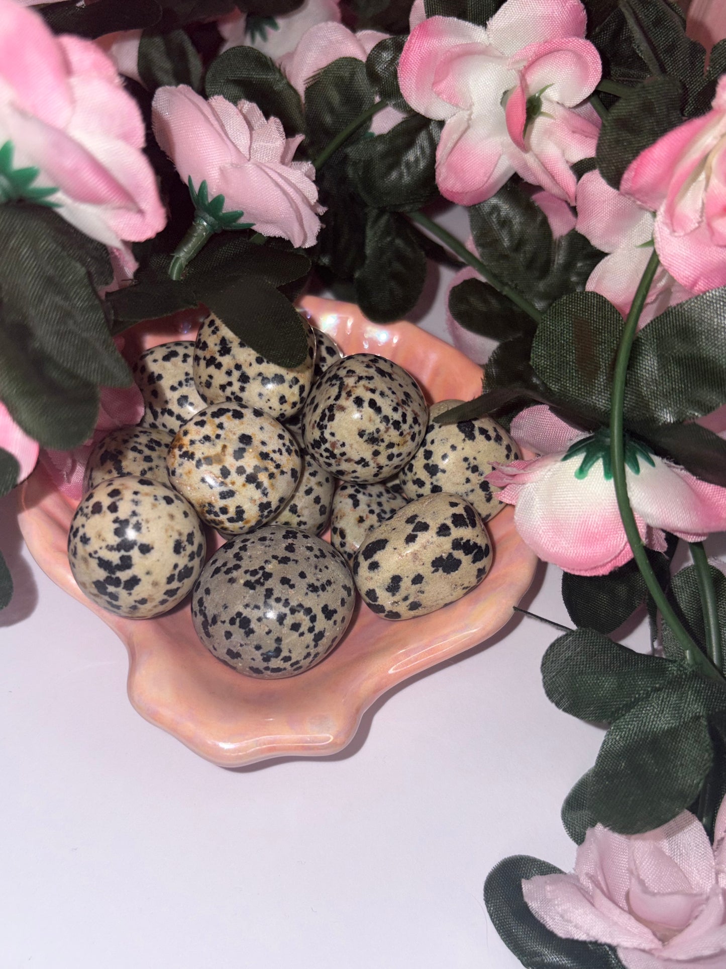 Dalmatian Jasper Tumble