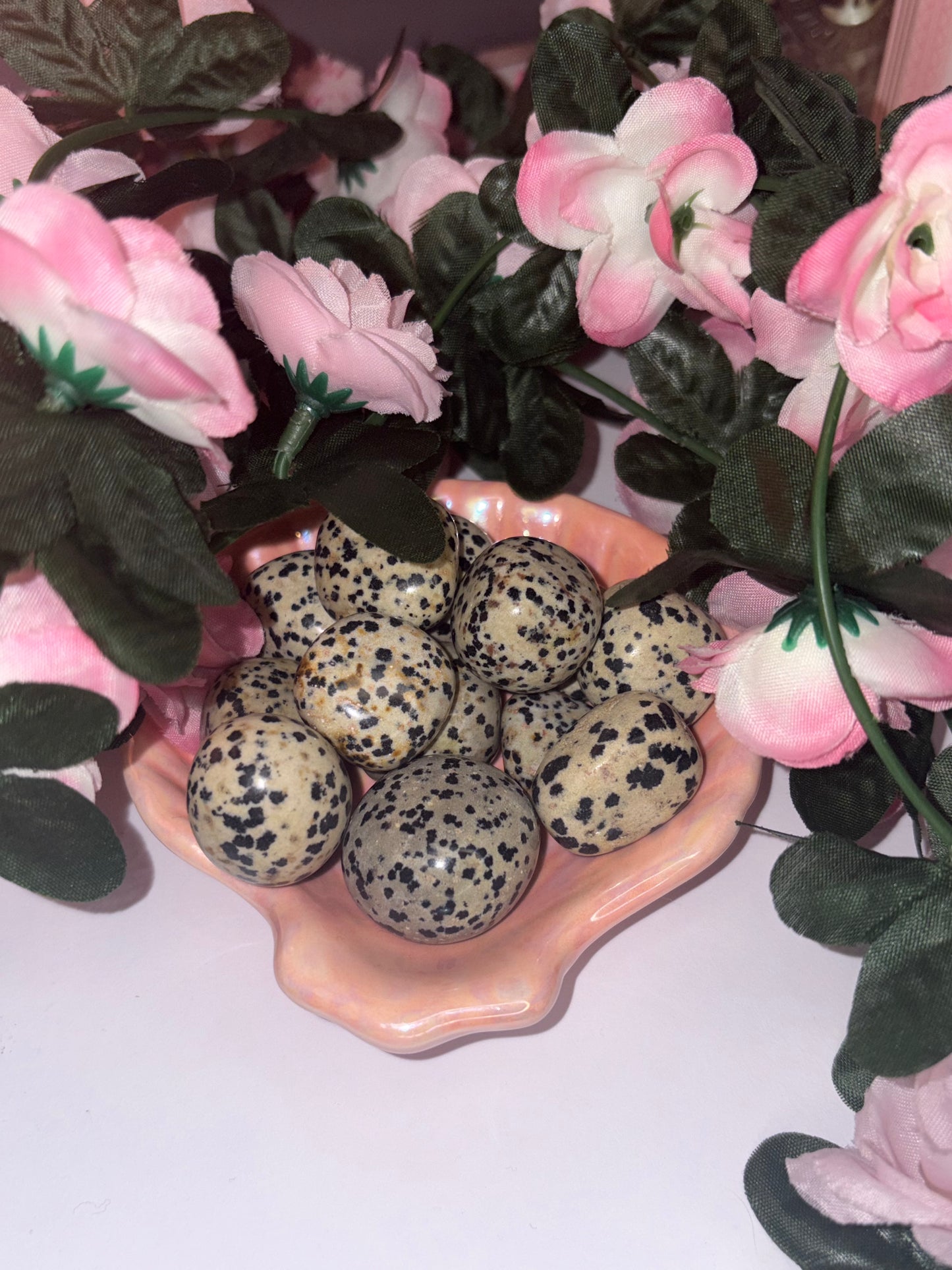 Dalmatian Jasper Tumble