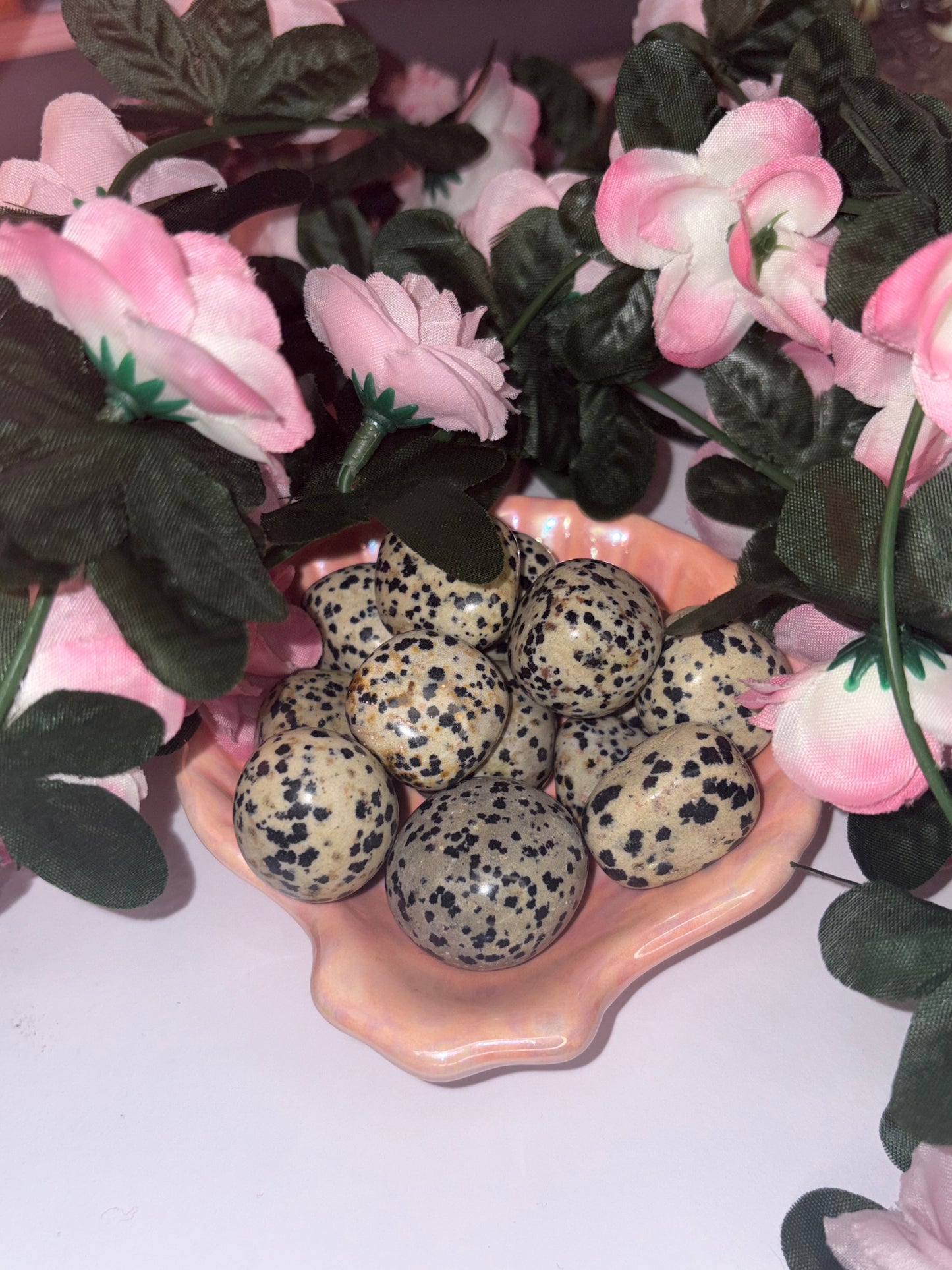 Dalmatian Jasper Tumble