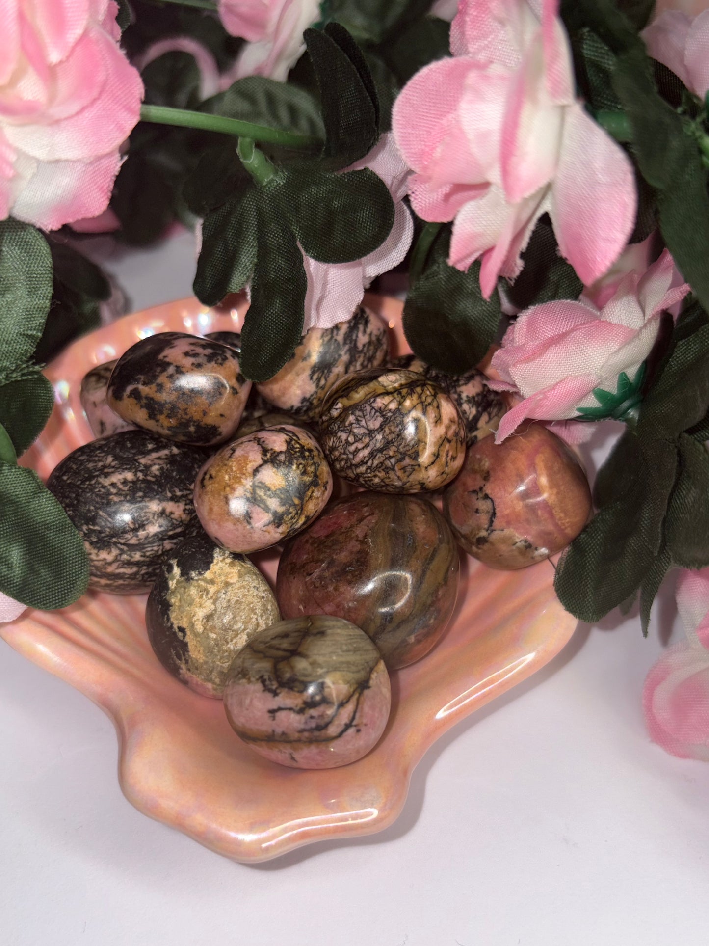 Brazilian Rhodonite Tumble
