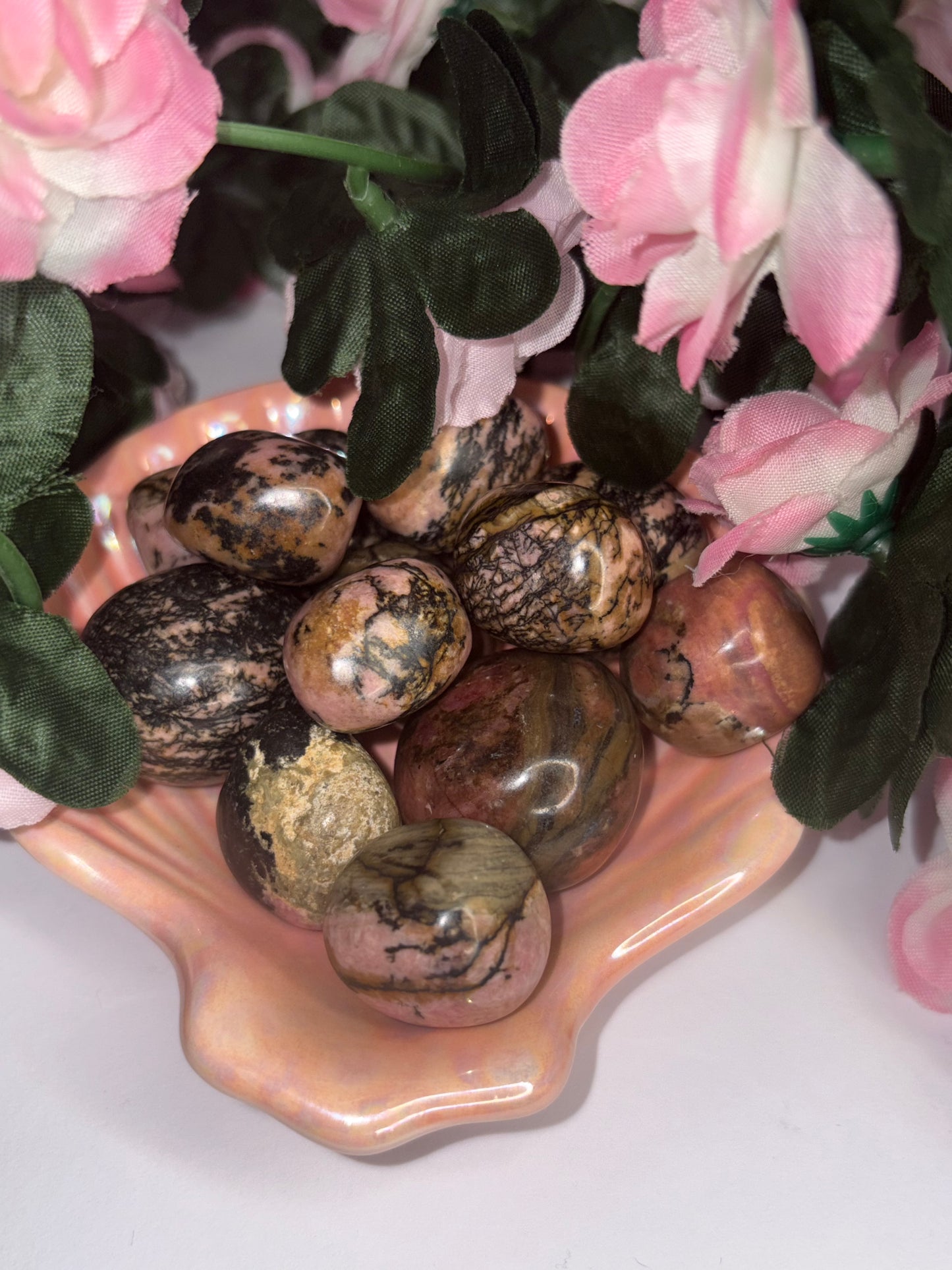Brazilian Rhodonite Tumble