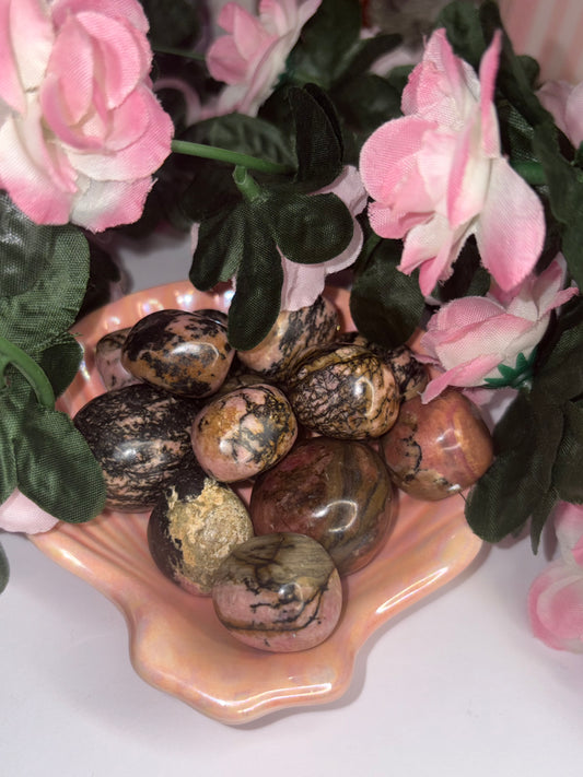 Brazilian Rhodonite Tumble