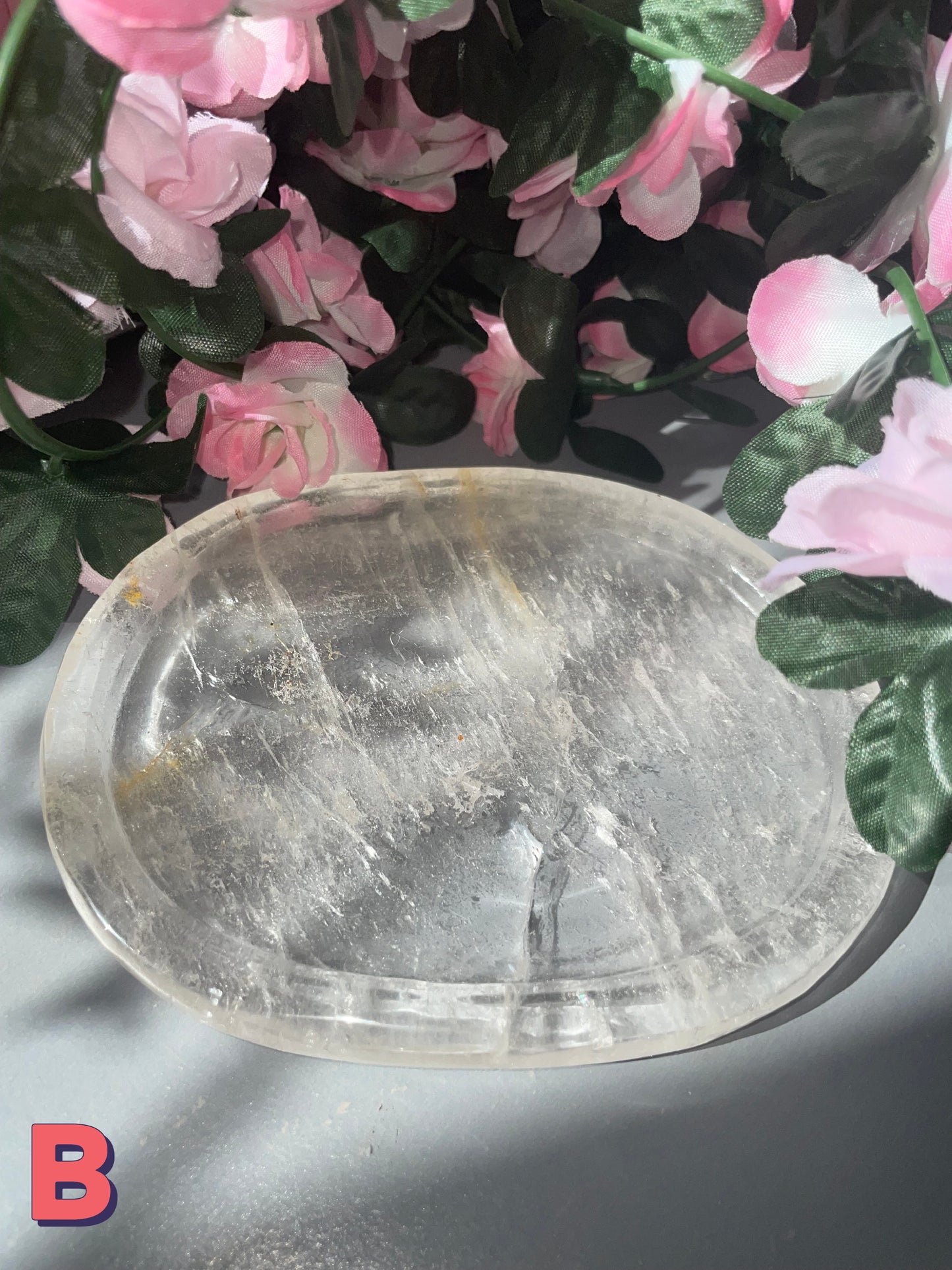 AAA Grade Clear Quartz Tray From Brazil