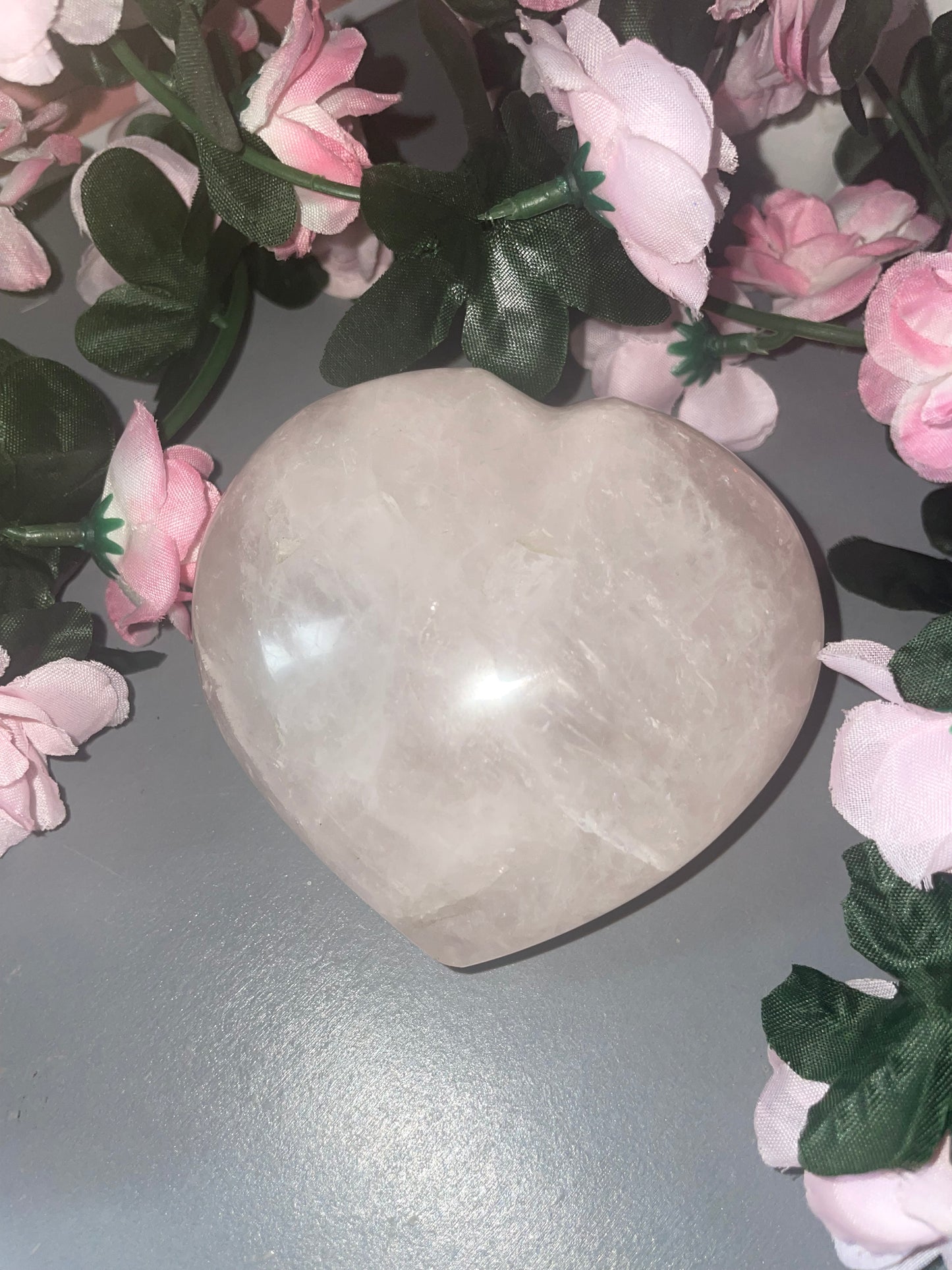 Rose Quartz Heart