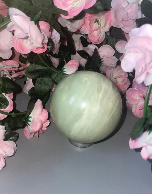 Green Onyx Sphere