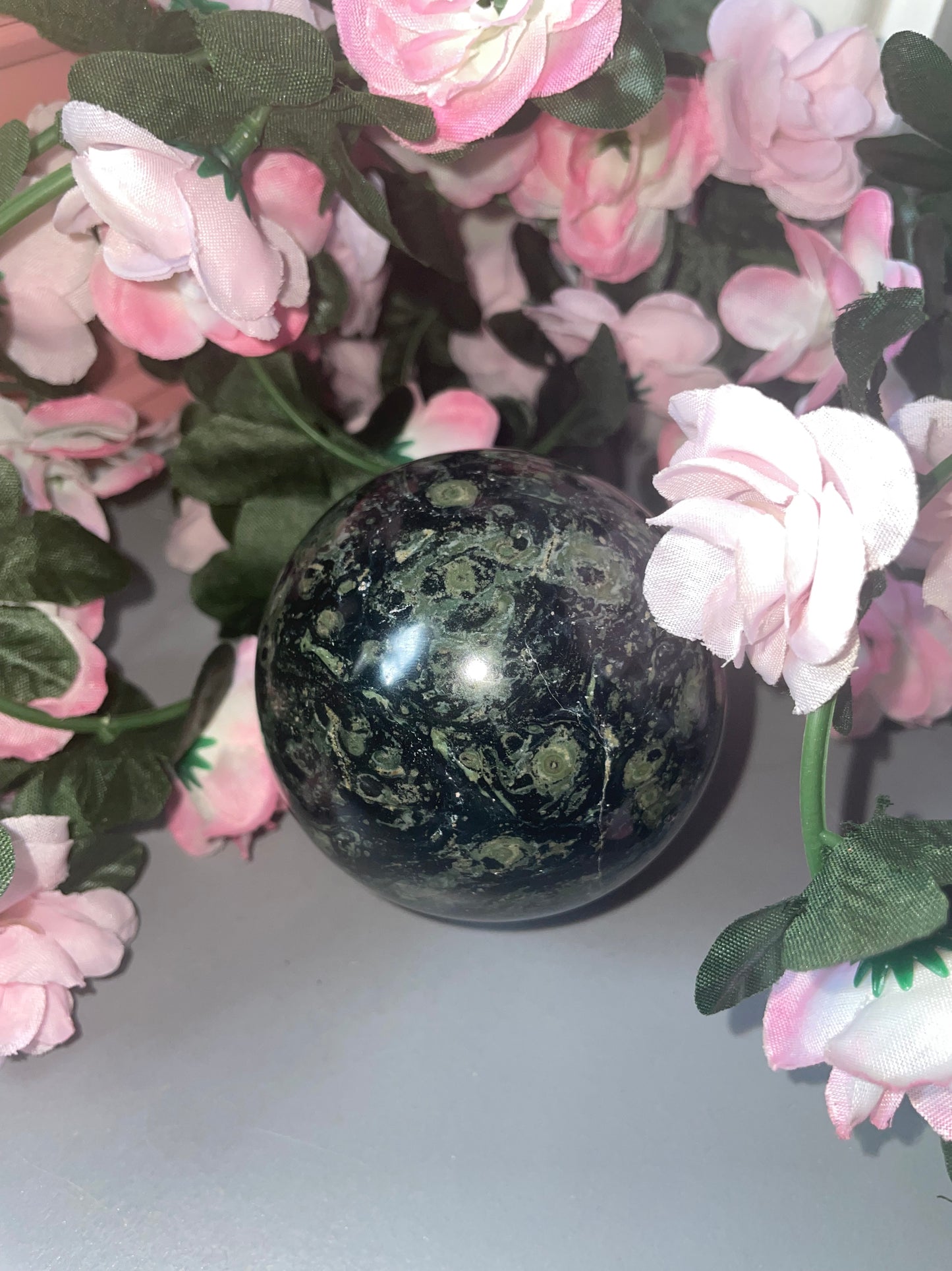Dreamy Kambaba Jasper Sphere From Madagascar