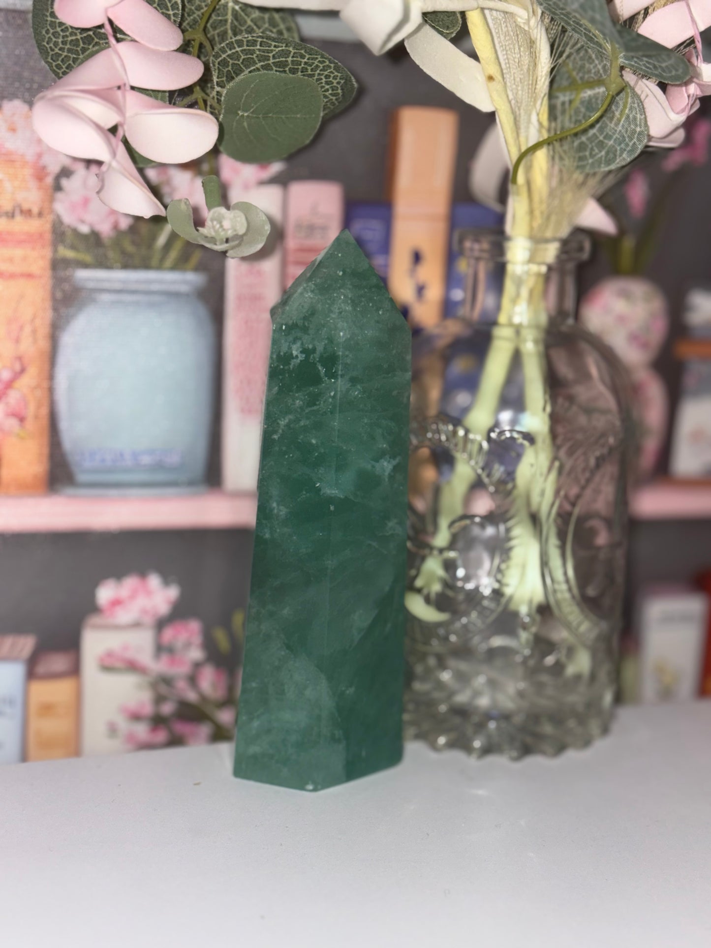 Green Fluorite Tower