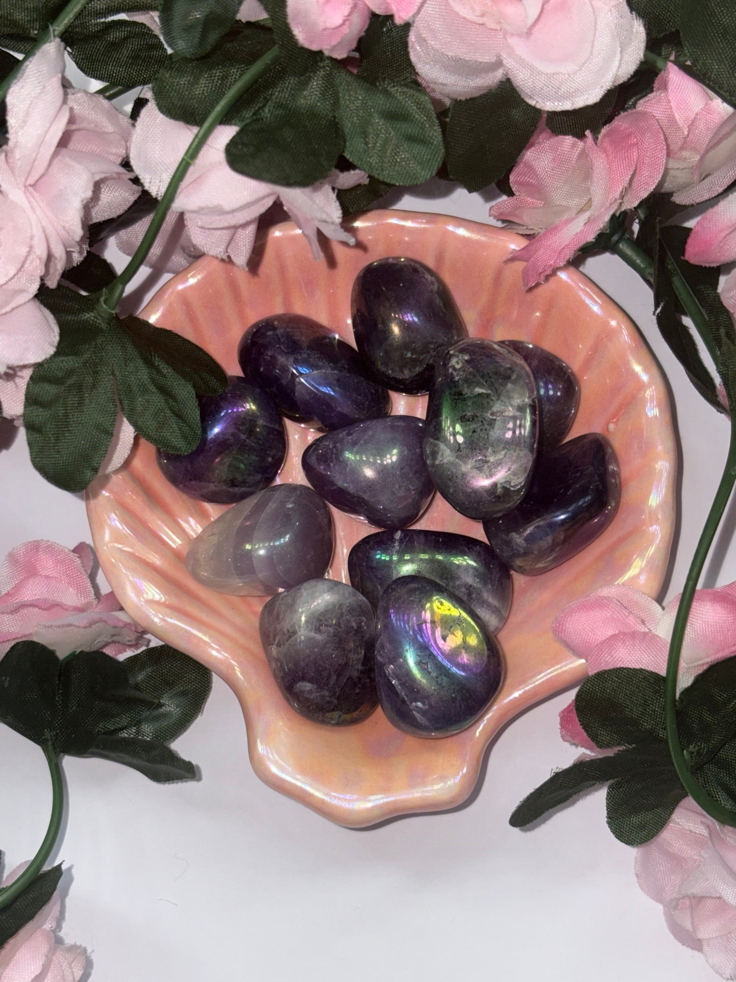 Aura Amethyst Tumble
