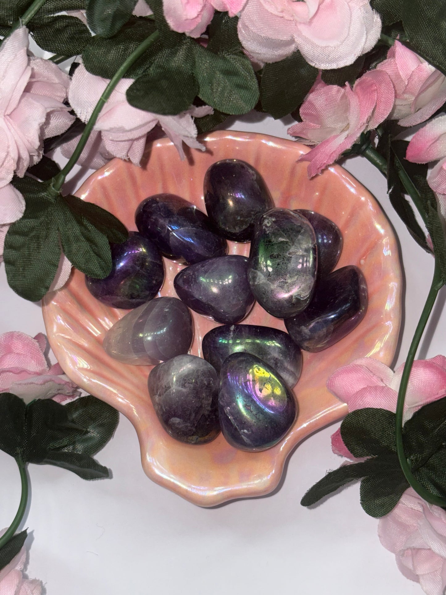 Aura Amethyst Tumble