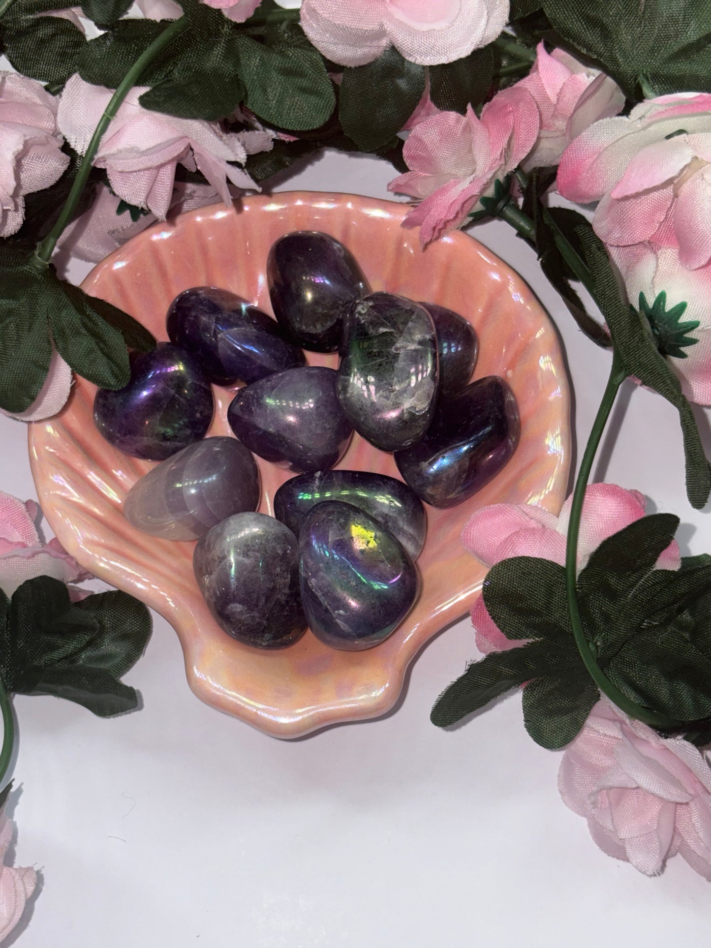 Aura Amethyst Tumble