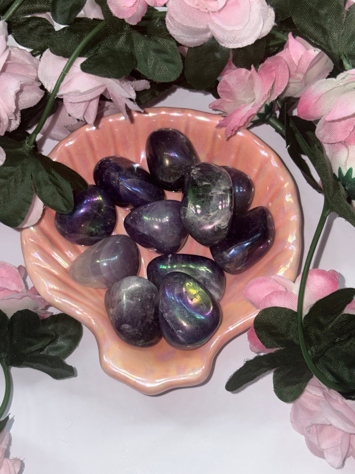 Aura Amethyst Tumble