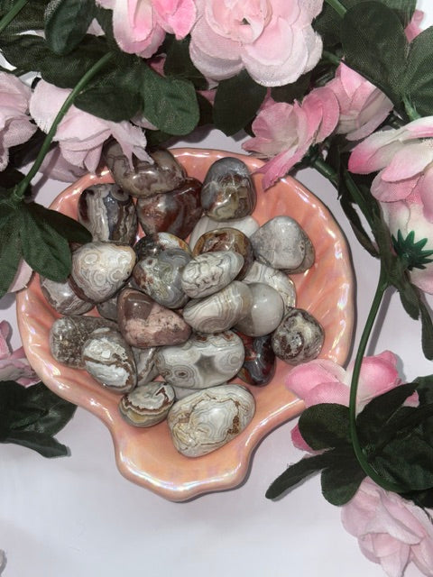 Crazy Lace Agate Tumble