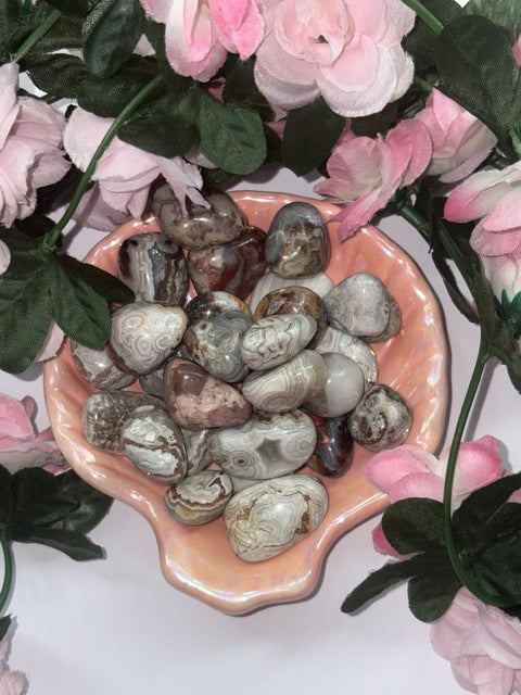 Crazy Lace Agate Tumble