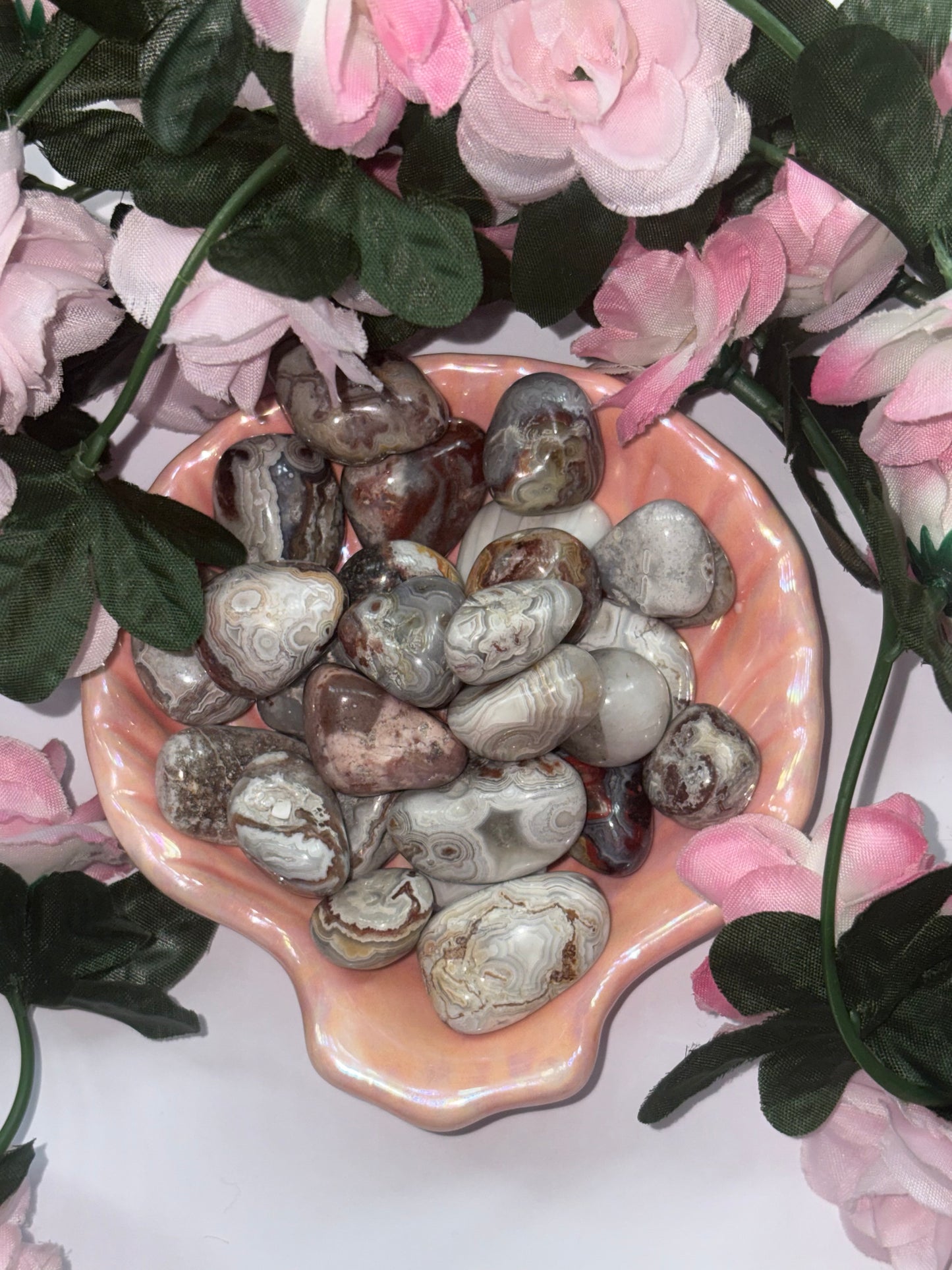 Crazy Lace Agate Tumble