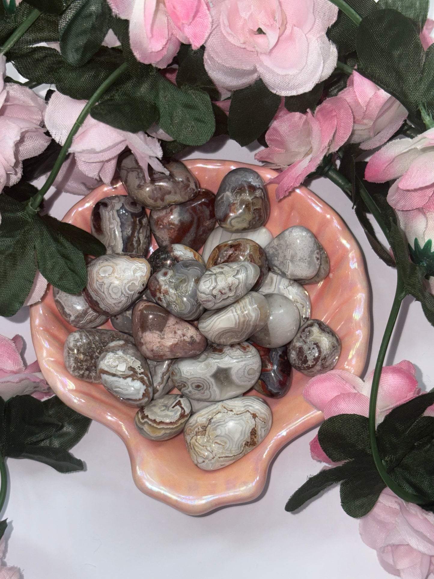 Crazy Lace Agate Tumble