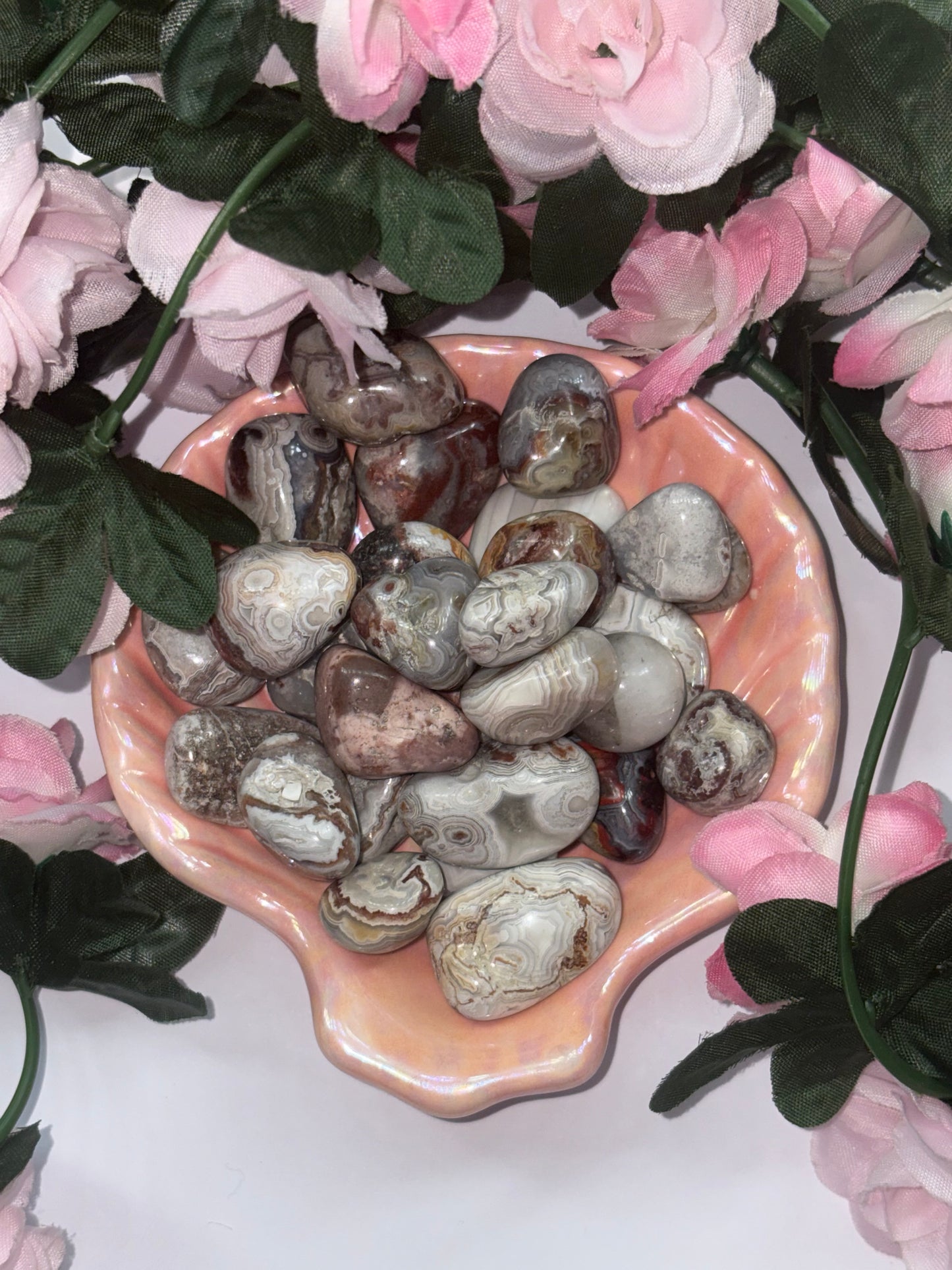 Crazy Lace Agate Tumble