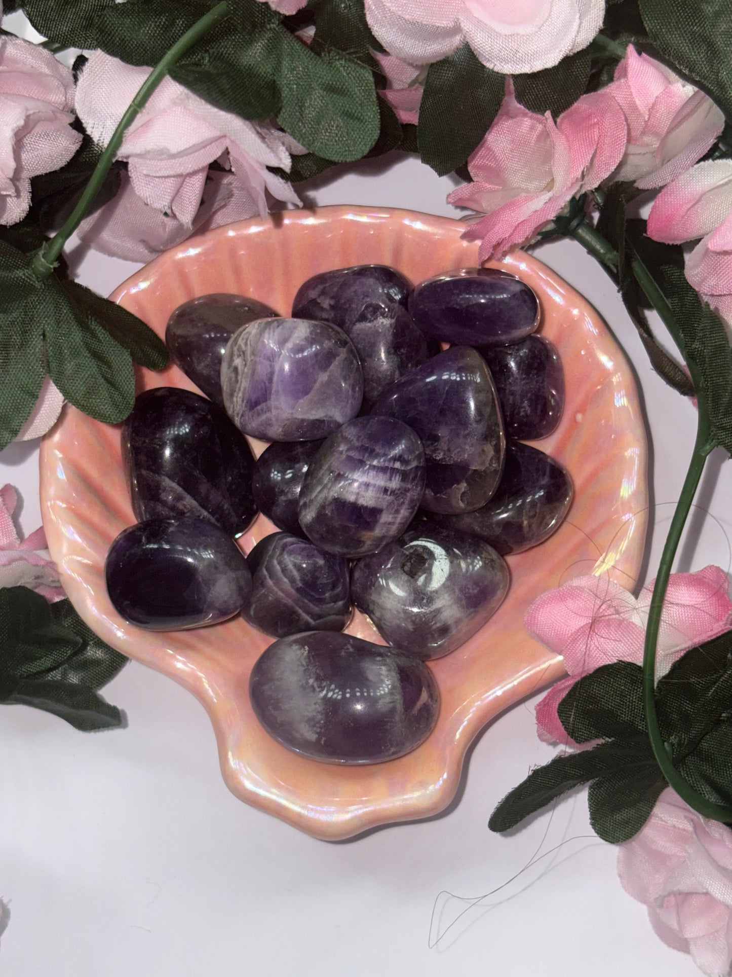 Amethyst Crystal Tumbles Larger