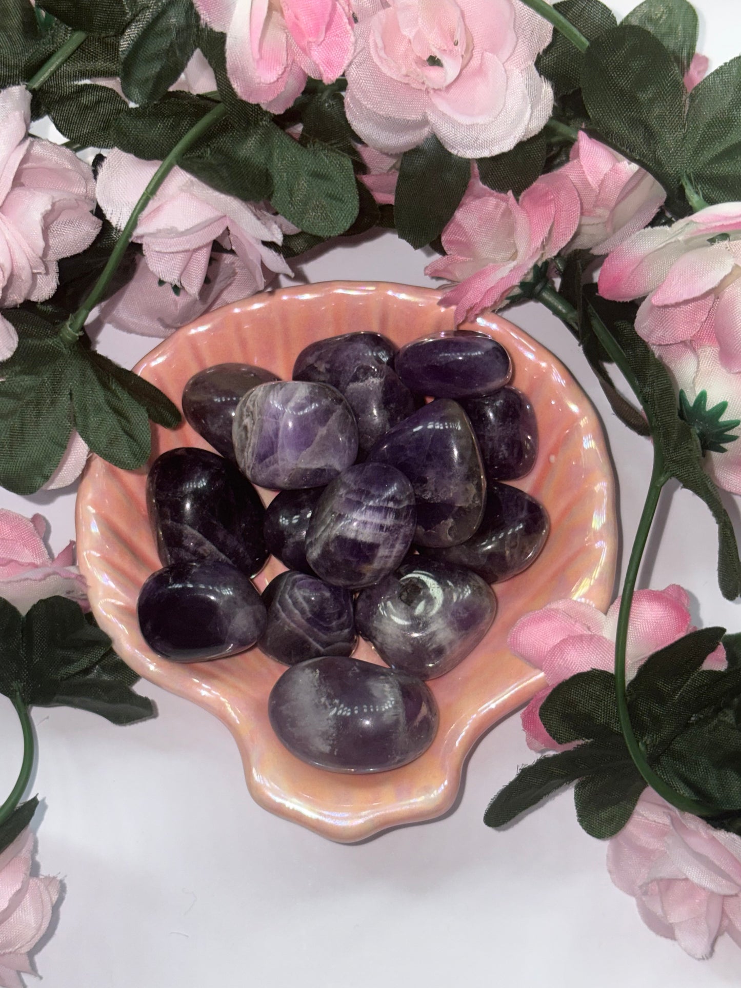 Amethyst Crystal Tumbles Larger