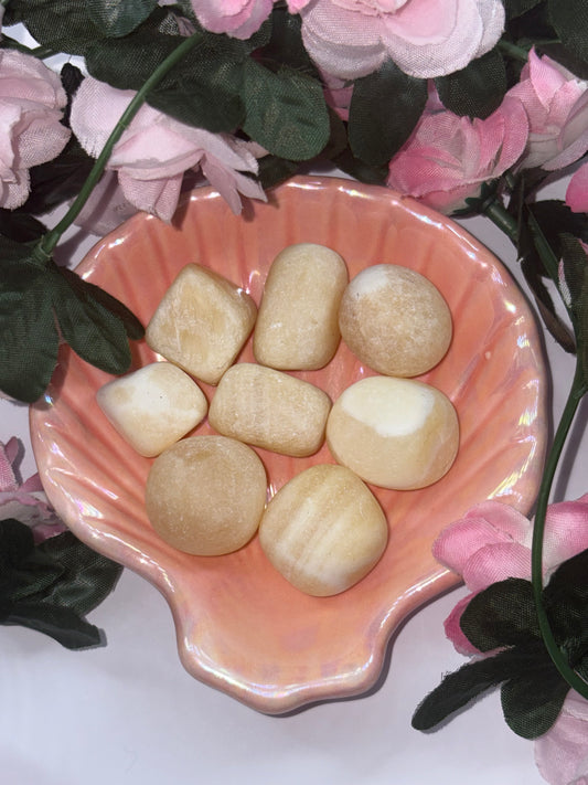 Yellow Calcite Tumble