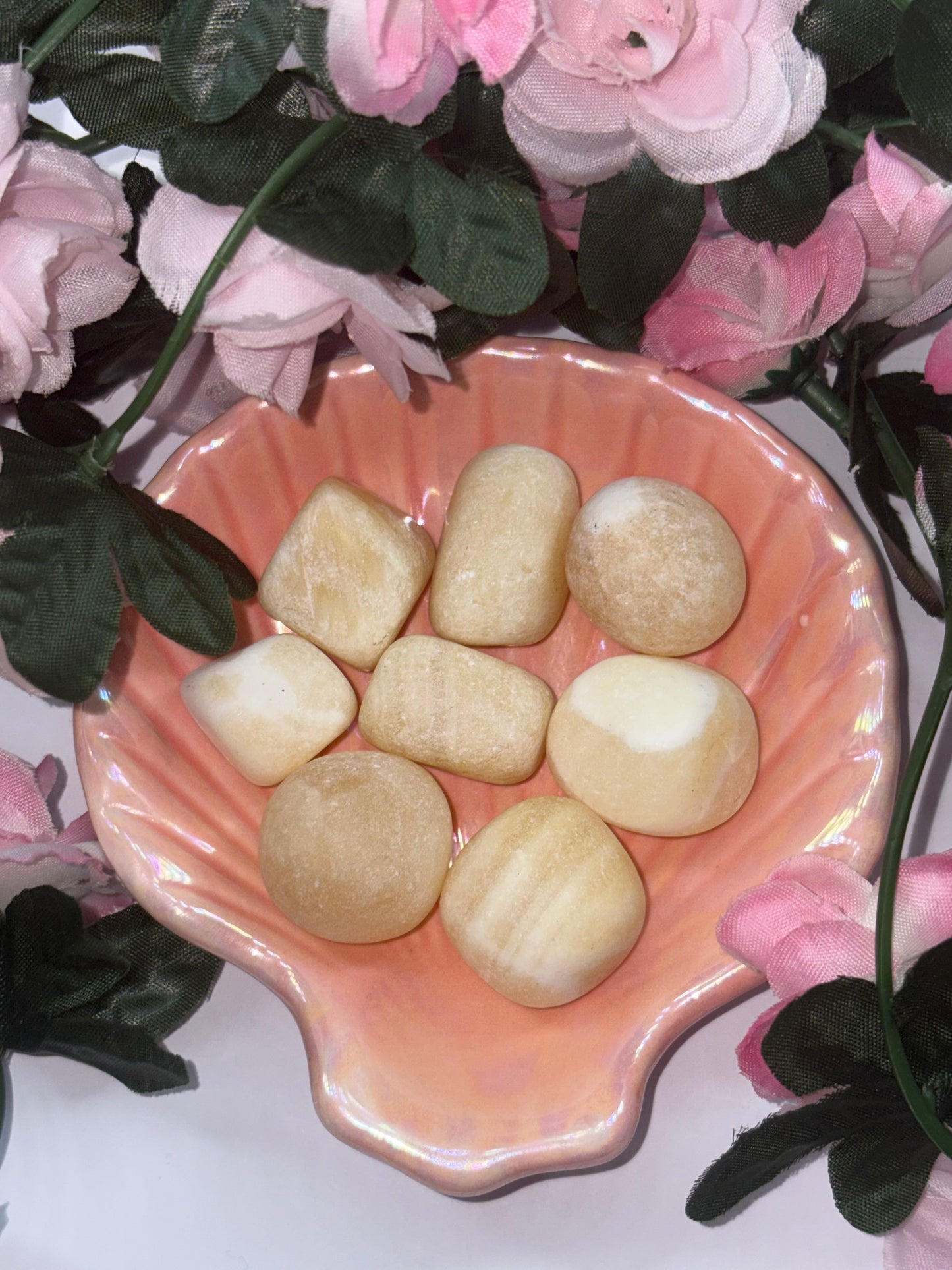 Yellow Calcite Tumble