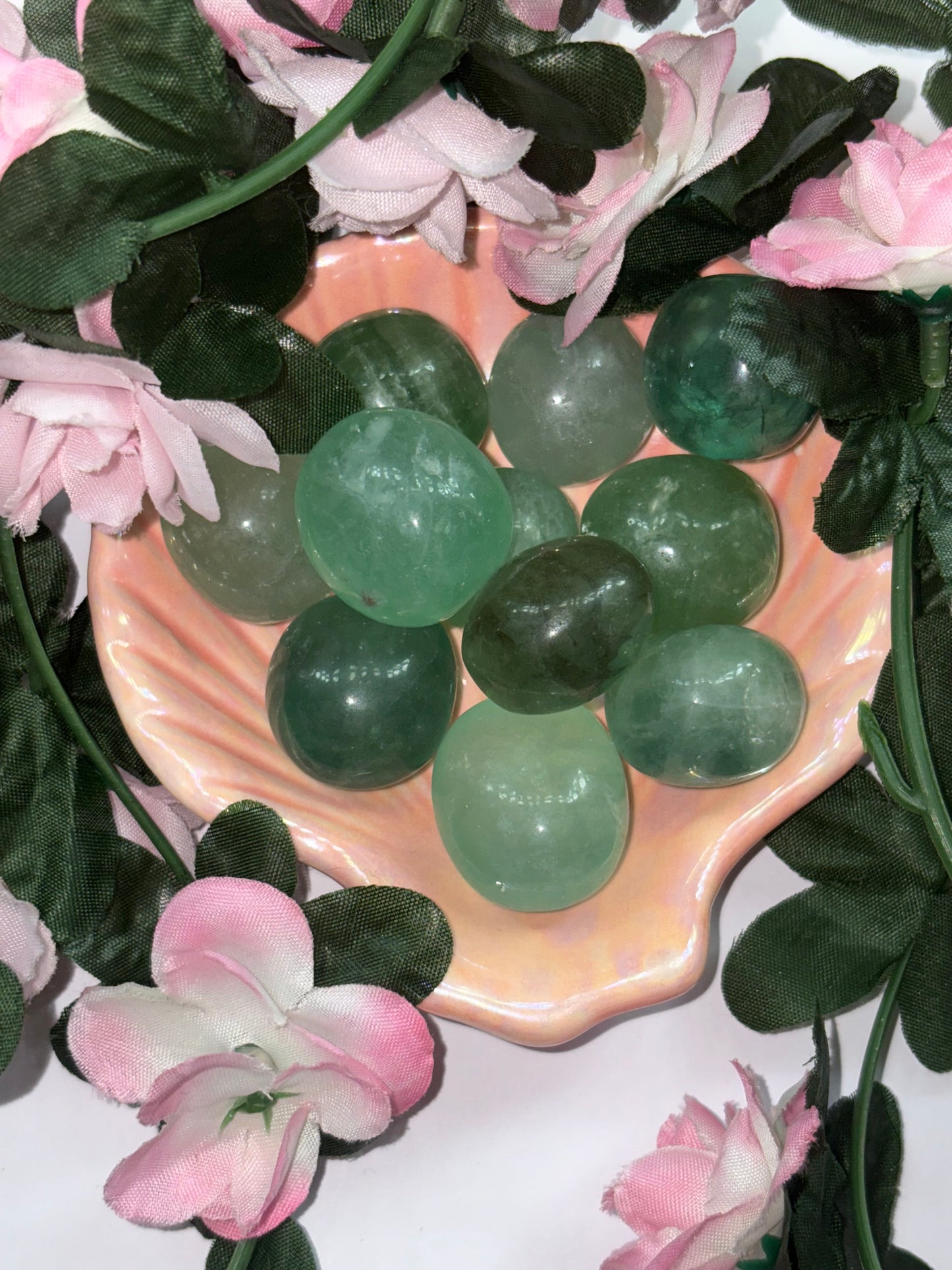 Green Fluorite Tumble