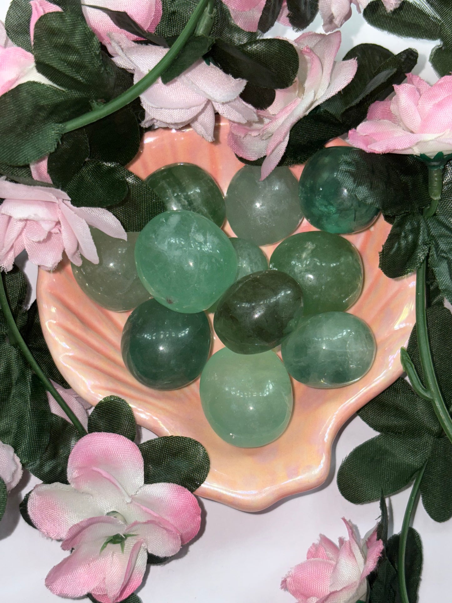 Green Fluorite Tumble
