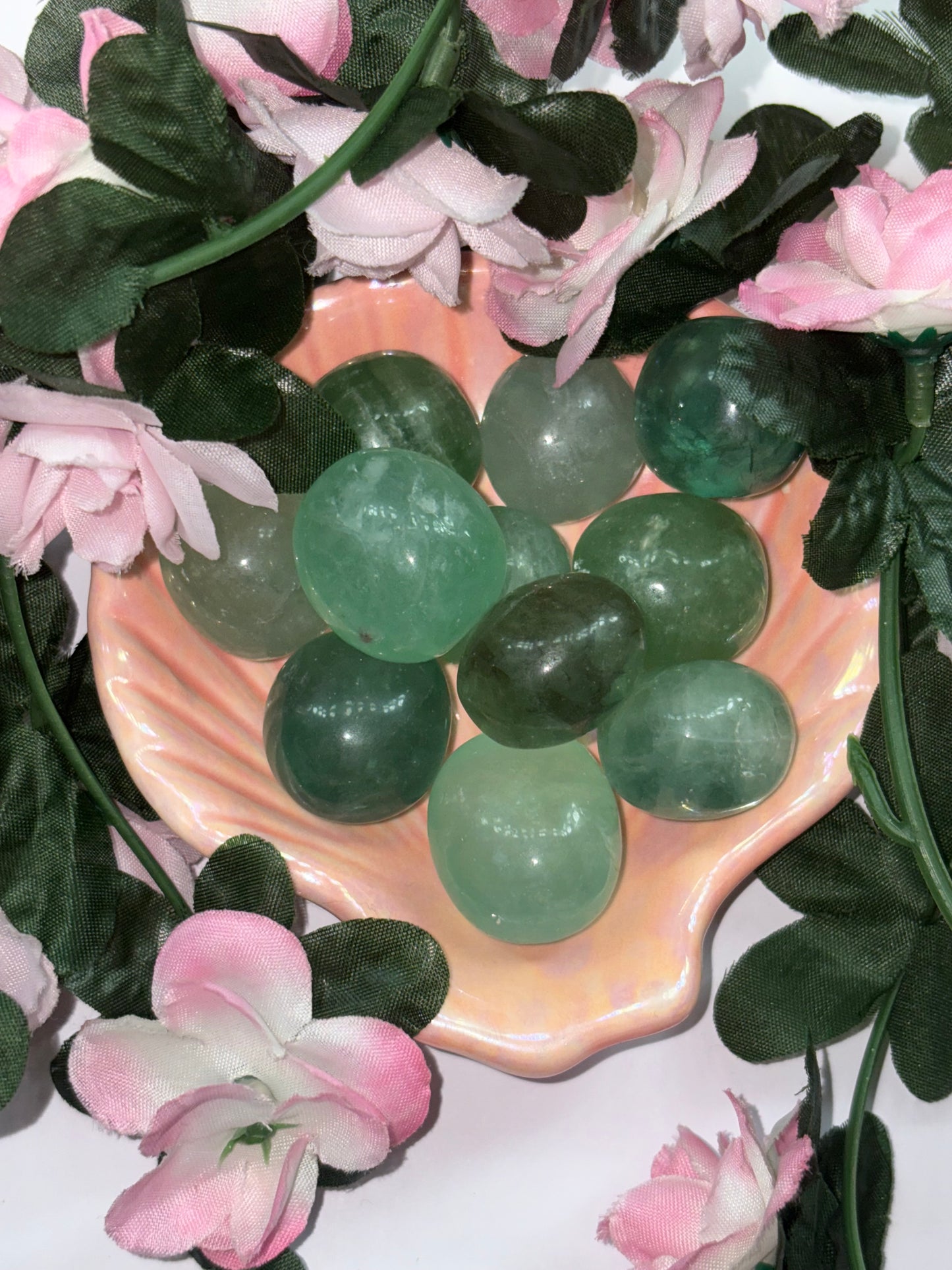 Green Fluorite Tumble