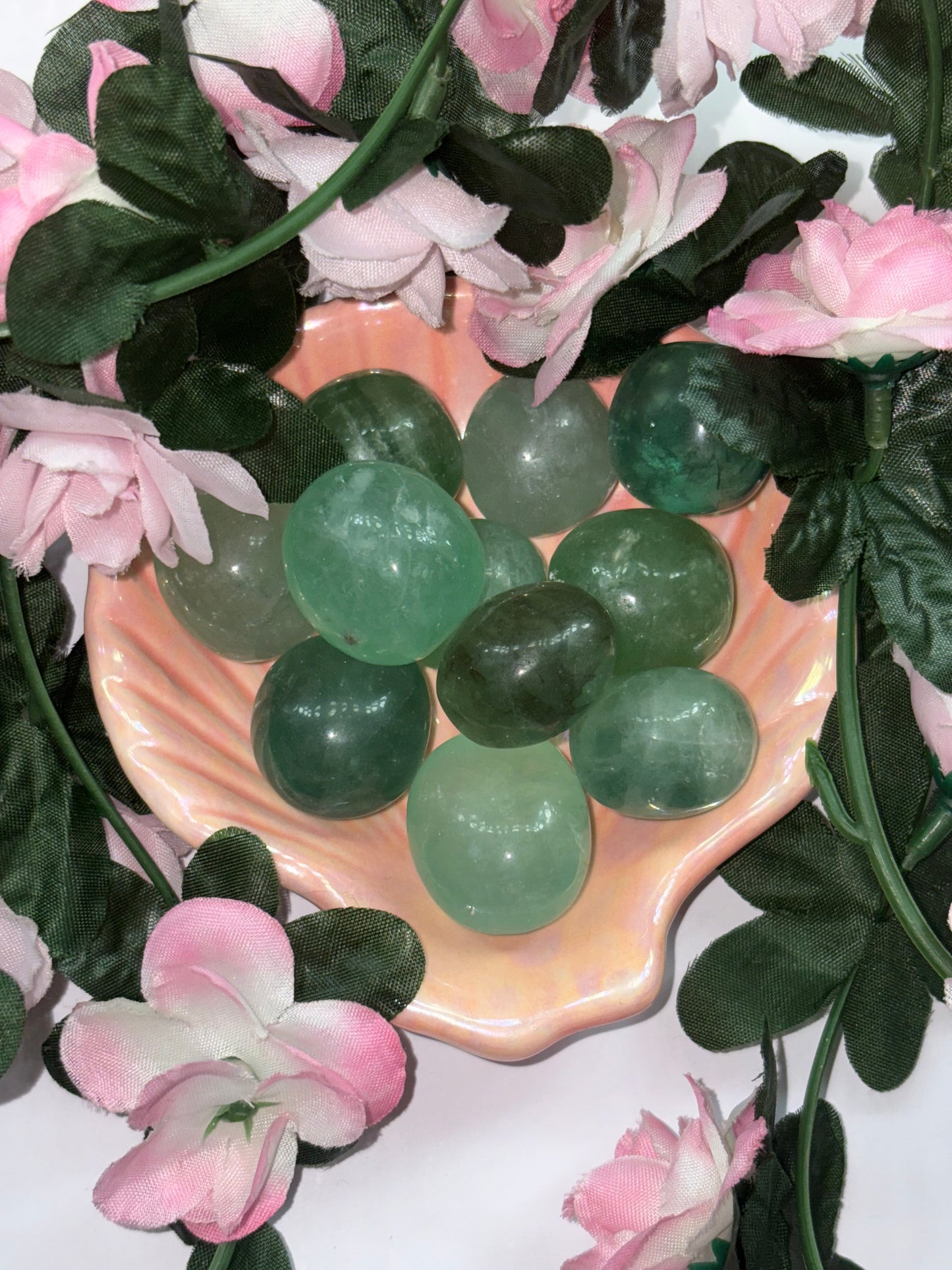 Green Fluorite Tumble