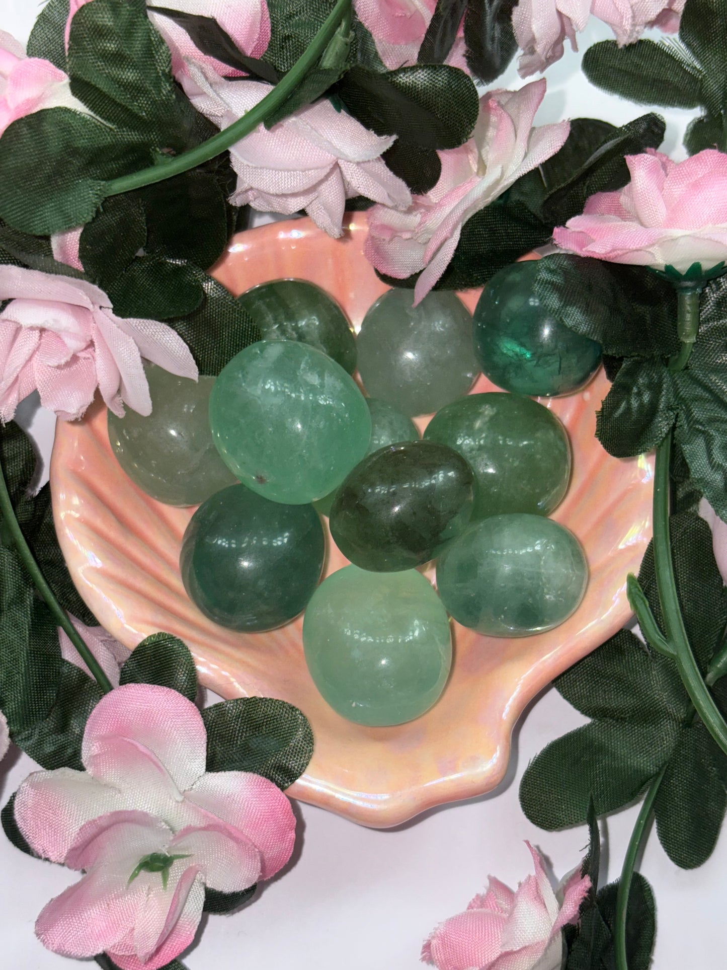 Green Fluorite Tumble